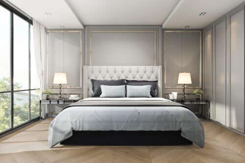 Vinilinės Klijuojamos Lentelės Čevron Raštu - Prestige Oak Light Amber