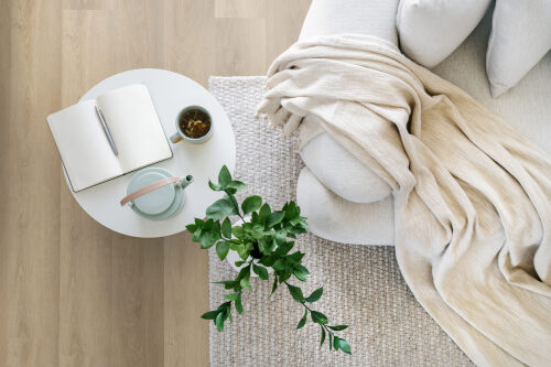 CLICK Sistemos Vinilas Su Paklotu   - Soft Oak Natural