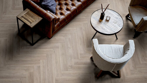 Klijuojamas Vinilas Ter Hürne  - Oak Oslo herringbone 