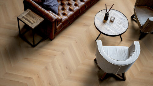 Klijuojamas Vinilas Ter Hürne  - Oak Rotterdam Chevron 