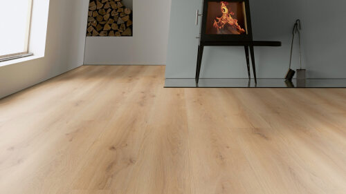 CLICK Sistemos Vinilas Ter Hurne   - Oak Rotterdam long plank