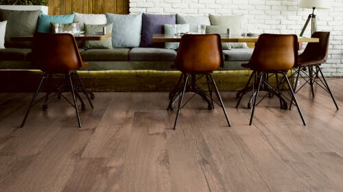 CLICK Sistemos Vinilas Ter Hurne   - Oak Salvador long plank