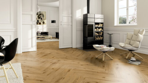 Klijuojamas Vinilas Ter Hürne  - Oak York herringbone