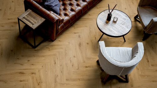 Klijuojamas Vinilas Ter Hürne  - Oak York herringbone